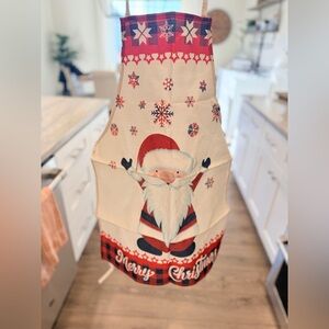 NEW NEVER USED Christmas Baking Apron